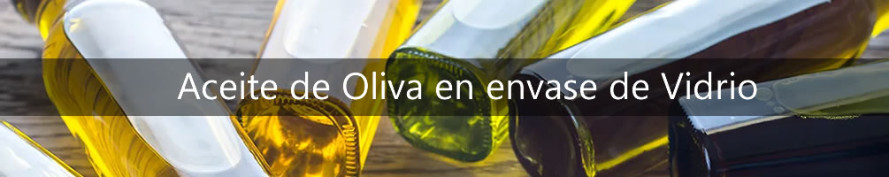 Aceite de Oliva en envase de Vidrio